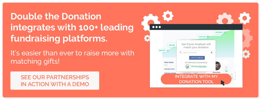 Get a demo to see how Double the Donation can help you get more out of your peer-to-peer fundraising software.