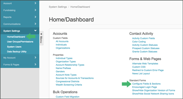 Customize NeonCRM forms to include matching gifts