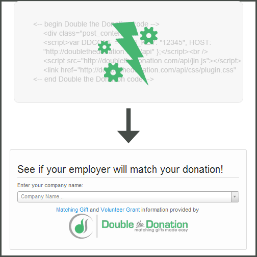Matching Gift Plugin Code