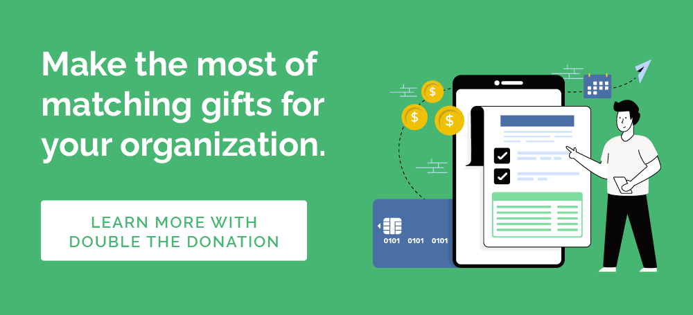 Find out how matching gift blurbs can fuel engagement with Double the Donation.