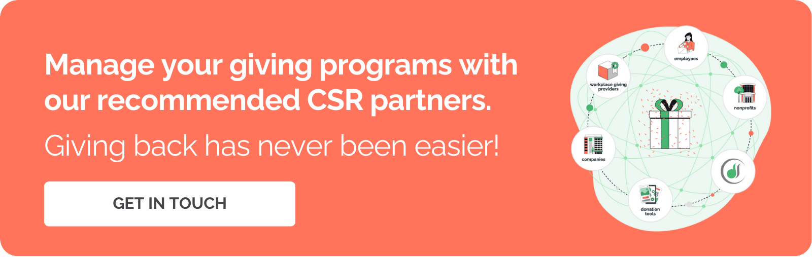 Get started driving employee engagement with volunteer grants using our recommended partners.