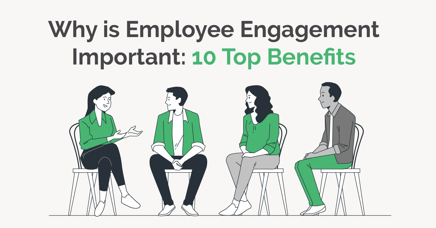 This guide will cover why employee engagement is important and the top ten benefits of employee engagement.