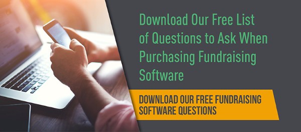 Learn the essential questions to ask when purchasing fundraising software!