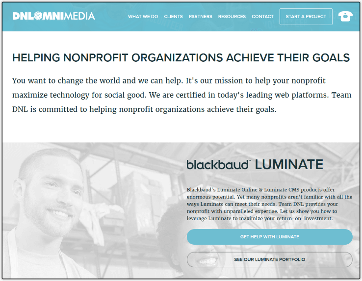 Check out DNL OmniMedia's nonprofit technology consulting services and products!