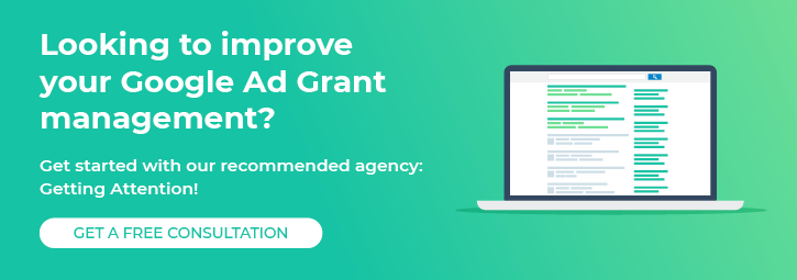 Let our recommended agency check your Google Grant eligibility status.