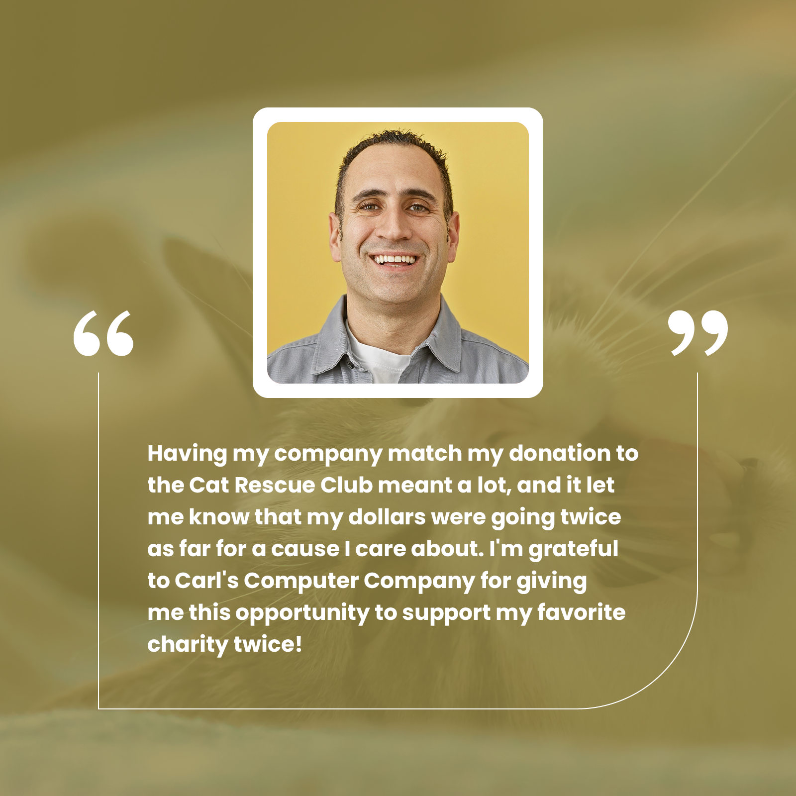 Marketing your one-off matching gift program with donor testimonials