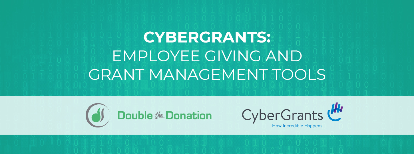 CyberGrants: Employee Giving and Grant Management Tools