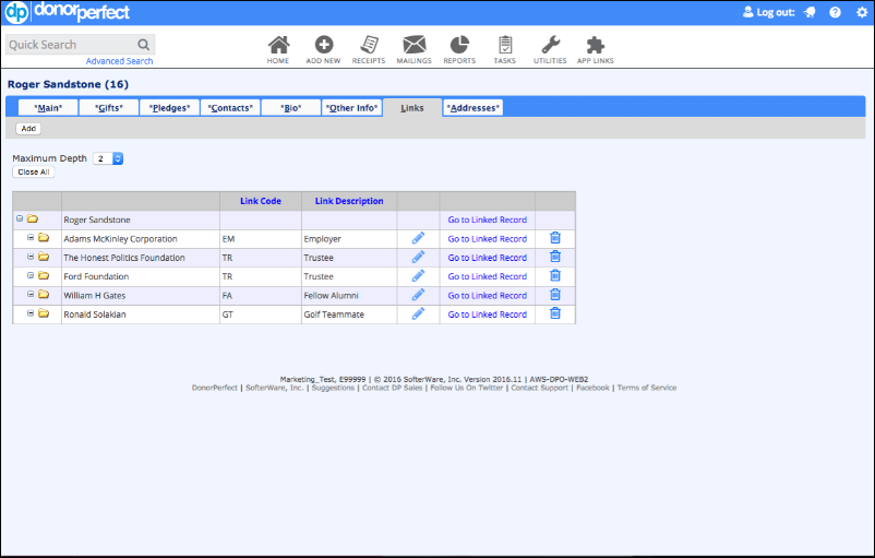 Make sure you can accommodate all of the constituents your organization has in your donor database.