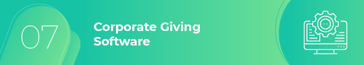 Learn how software can help your company implement its own matching gift program.