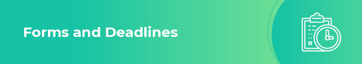 The final major components of corporate matching gift programs are forms and deadlines.