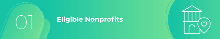 These nonprofits are typically eligible for matching gift programs.