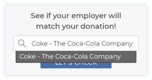 The second step to using a CSR database is searching for your employer.