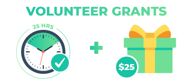 Volunteer grants are a common type of corporate social responsibility program.