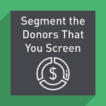 Capture more targeted results by segmenting your donor pool of wealth screening data.