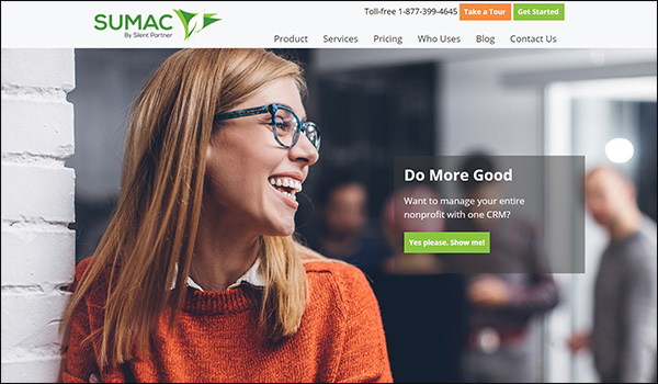Visit Sumac's website to explore their charity auction fundraising tools.