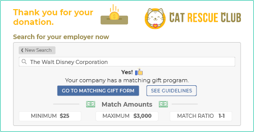 The third step for corporate matching gift programs is to submit the forms.