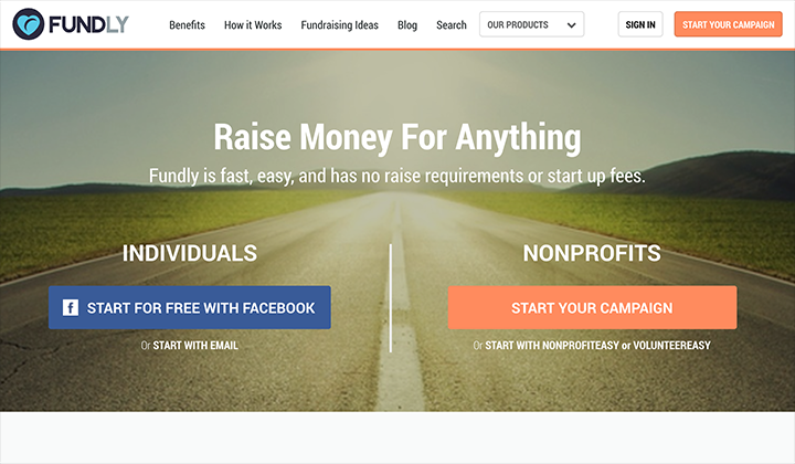 Learn more about Fundly, one of the crowdfunding platforms for individuals.