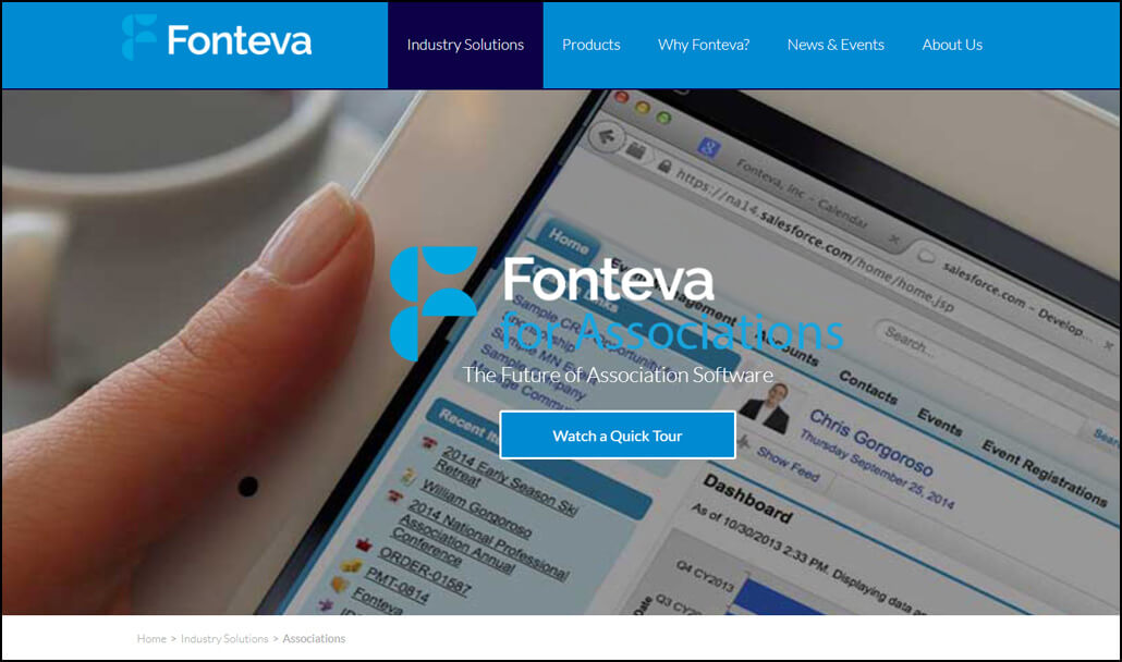 Fonteva for Associations is a membership management software built native in Salesforce.