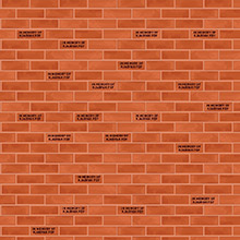 Brick donor recognition walls are symbolic to your donors.