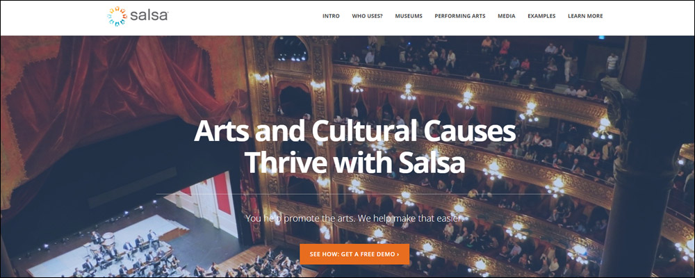 Salsa Labs' suite of museum software is perfet for membership management.