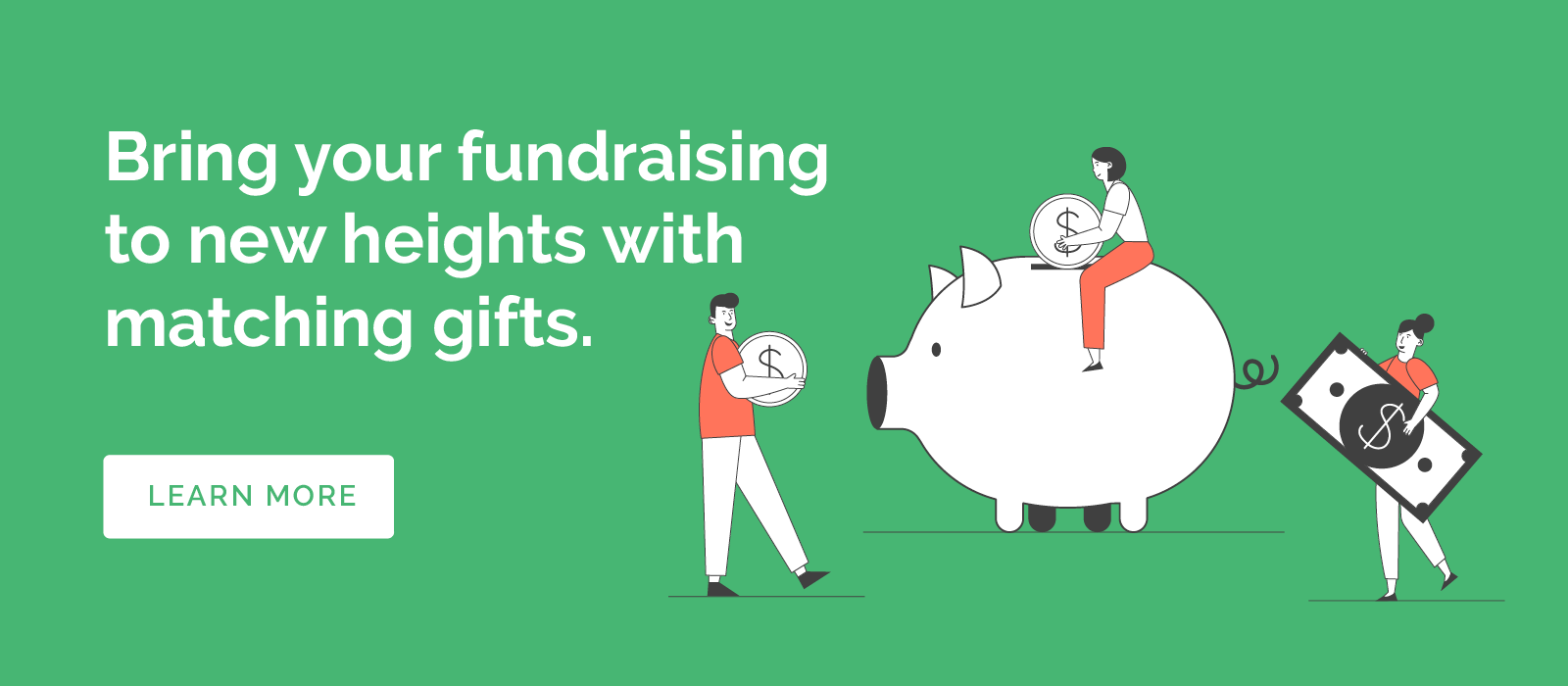 Supercharge your fundraising letters with matching gifts.