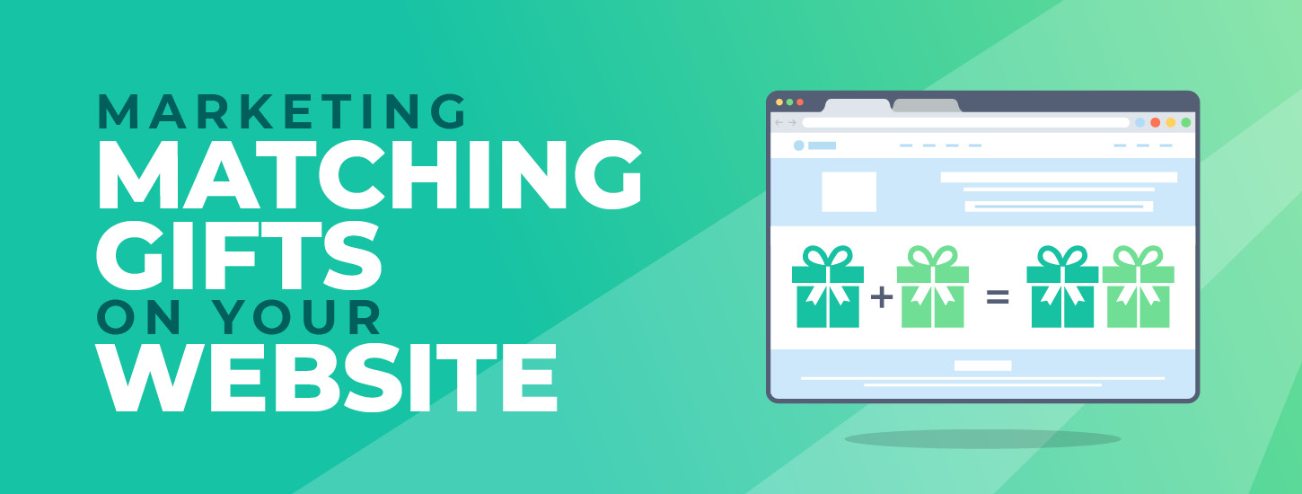 Marketing matching gifts on your website