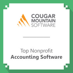 See how Cougar Mountain's top nonprofit accounting software can help your organization manage your finances.