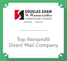 Douglas Shaw and Associates is a top nonprofit direct mail company.