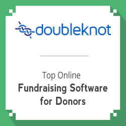 Take a look at Doubleknot's online fundraising software for donor experience.