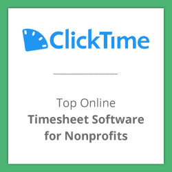 Take a look at ClickTime's online timesheet software and see how it can help your nonprofit.