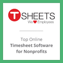TSheets can help your organization manage staff and volunteer timesheets with their online timesheet software.