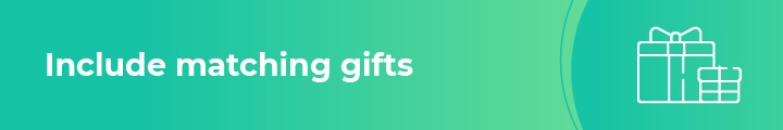 Include matching gifts in your phonathon.