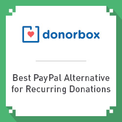 Donorbox is our top PayPal alternative for recurring donations
