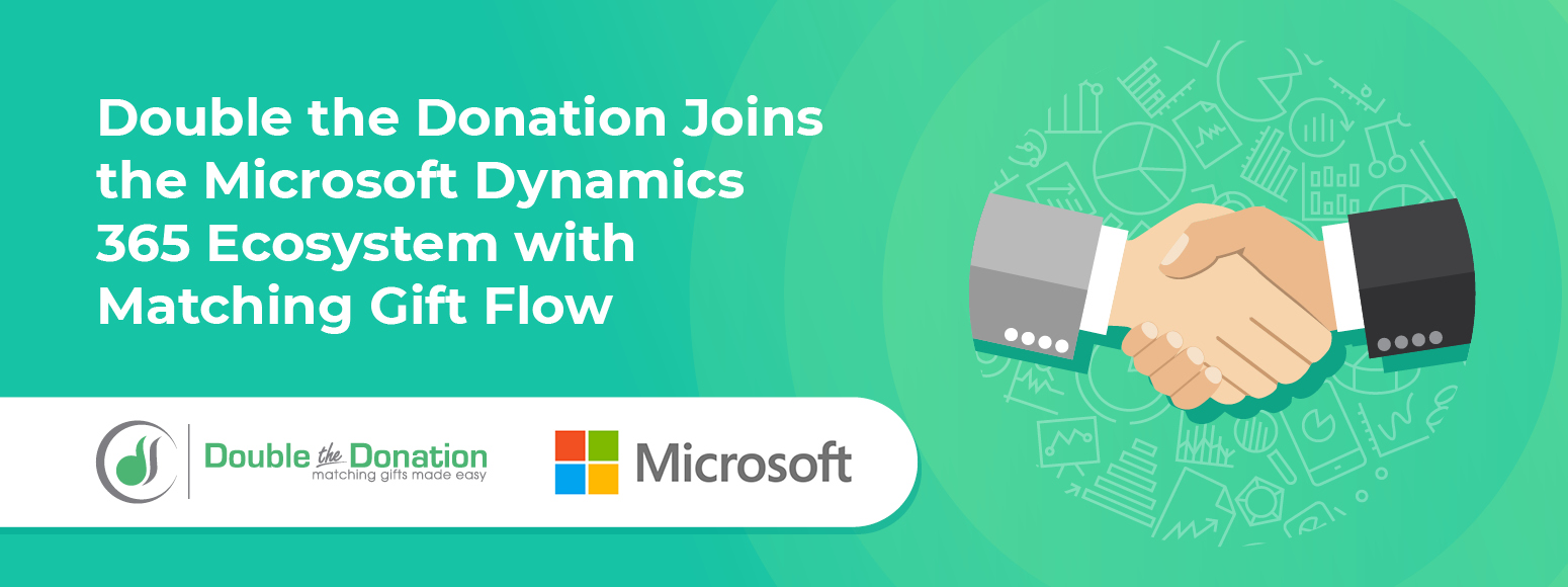 Double the Donation Joins the Microsoft Dynamics 365 Ecosystem with 360MatchPro Flow