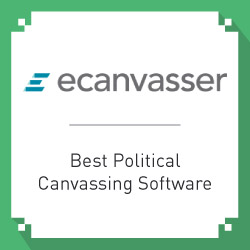 Ecanvasser is a great political tool for canvassing.