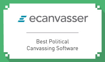 Top political campaign tools like Ecanvasser help you map out canvassing routes.