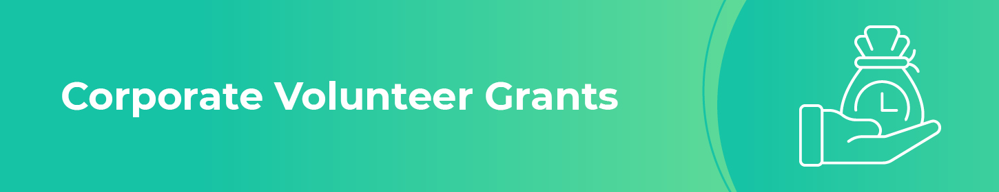 Corporate volunteer grants are a great employee engagement idea.