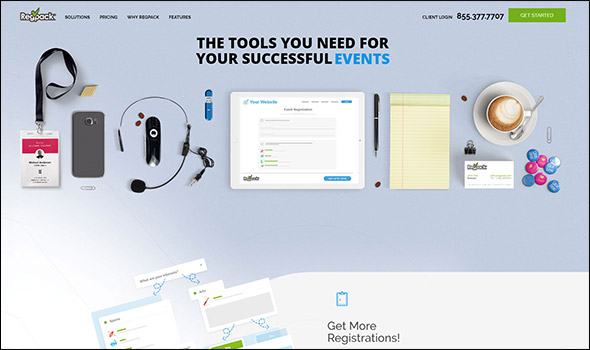 Try Regpack as an Eventbrite competitor.