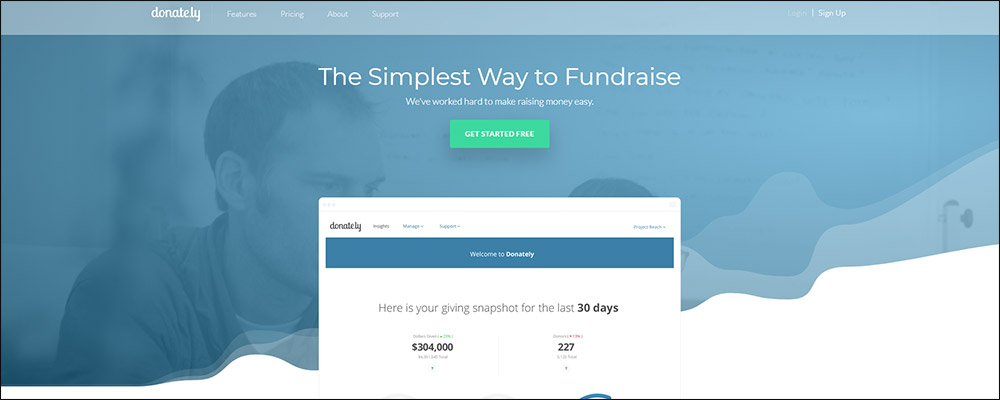 Donately offers a great PayPal alternative for church fundraising.