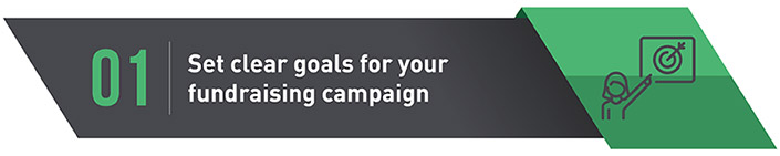 Set clear goals during your fundraising feasibility study.