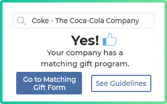 Step 3 for a matching gift program is to view the results.