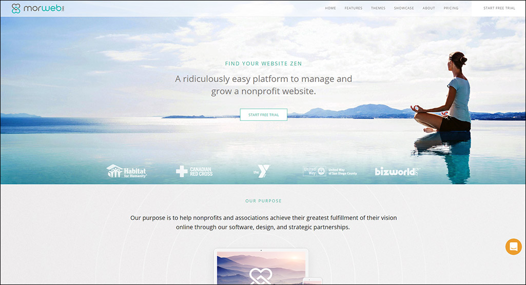 Morweb is a top nonprofit web design company that puts user-friendliness first.