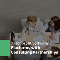 Learn how consulting can help you use your nonprofit software to its full potential.
