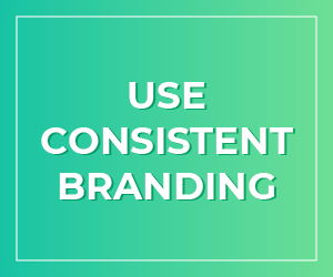 Use consistent branding on your online fundraising page.