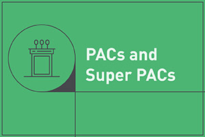 PACs and Super PACs are two forms of political advocacy organizations.
