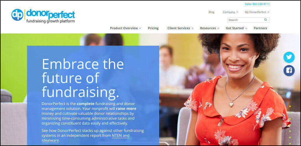 Check out the DonorPerfect website to learn more about their donor management software.