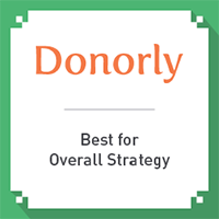 Donorly is a top prospect research firm for overall strategy.