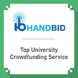 Handbid is one of the leading university crowdfunding services.