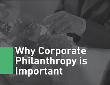 Corporate philanthropy is a major driver of these fundraising statistics.