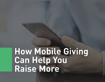 Learn about text-to-give about mobile fundraising.